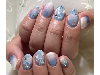 ティアリス(NAIL SALON TIARIS)/夏ネイル 海ネイル