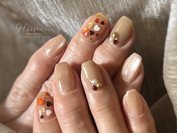 エルモッサ(Hermosa)の写真/【大人女性の指先を彩る上品ネイル◇*】豊富なデザインの中からあなたの理想のネイルがきっと見つかる♪