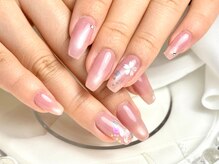 パダアット ヴァラネイル 天神南店(PADA at VALLANAIL)/さくらネイル/ピンクマグネット