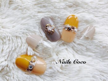ネイルズ ココ(nails COCO)/秋冬ネイル♪