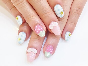 ネイルコレクション ピンク(Nail Collection Pink)/ジェルアート付け放題