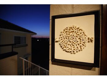 オリエンタルアロマ リブラン/入り口看板