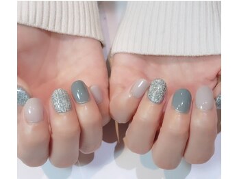 美テキラボ 手稲店/ツイードネイル