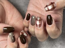 イデアル(Ideal)/【パラジェル】チェックネイル