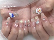ネイルプラザ 河原町OPA店(NAIL PLAZA)/3Dキャラクター＋アートし放題
