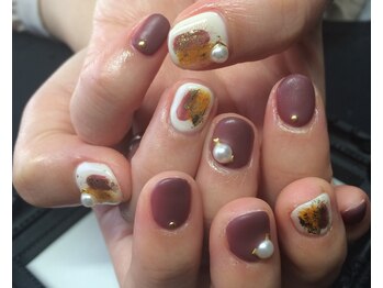 リエル(Riel)/塗りかけマットネイル☆新規6980