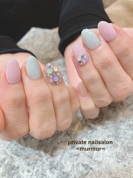 プライベート ネイルサロン マーマ(murmur)/カラフルビジュー