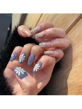 リルム(Relum)/ガーリーデザインネイル♪