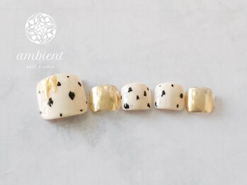 ネイルスタジオ アンビエント 表町店(Nail Studio ambient)/フットネイル