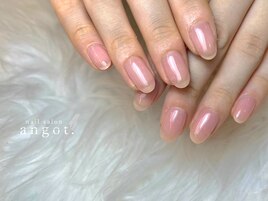 ナチュラルピンクネイル