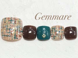 フット冬のツィードネイル