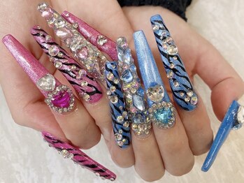 スカルプ10本アート　1.5枚MAX