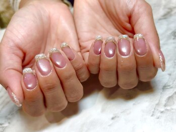 サニーデイズ ネイルアンドビューティー 曙橋店(SunnyDays Nail&Beauty)/マグネットフレンチ