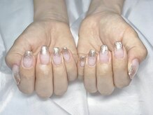 ヤシネイル(Yashi Nail)/ラメグラデーション ゴールド
