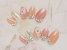 ウェディングチップ☆3Dお花