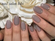 ネイルサロン ビビ(bibi)/大人グレージュ