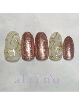 アルティノ ネイル ガーデン(altino nail garden)/ハートネイル