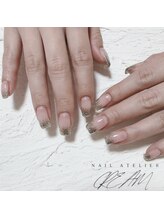 クリーム(Nail Atelier CREAM)/ラメグラ