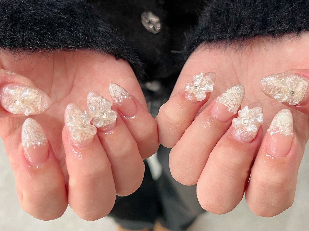 3dネイルパーツ ネイルパーツ レース フリフリ 3dネイルパーツ ネイルパーツ レース フリフリ