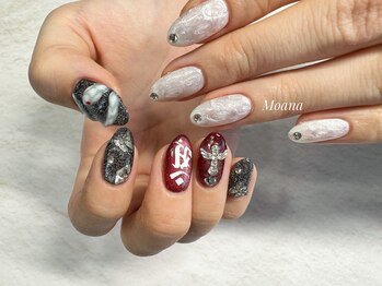 モアナ(Moana)/干支ネイル