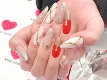 ネイルサロン ネイルズゴーゴー 渋谷店(NAILSGOGO)/大理石ネイル　渋谷