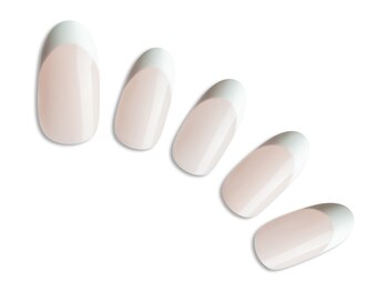 プラスネイル 銀座中央通り店(PLUS NAIL)/【514】モテフレンチ¥7,689