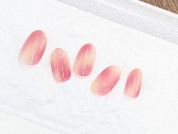 ネイルパキラ(nail pachira)/桃ネイル