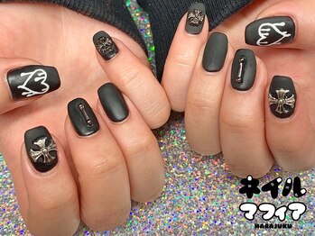 ネイルマフィア 原宿(NAIL MAFIA)/ブラックマット