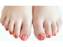 アトリエ ペーニクルス(Atelier Peniculus.)/ペイズリーフットネイルデザイン