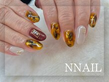 エヌ ネイル(N NAIL)/大人べっこうデザイン