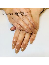 maogelワンカラーネイル