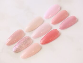 上品オフィスラメネイル