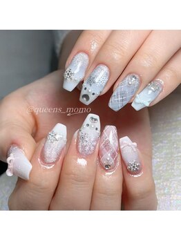 クイーンズビューティーサロン 新宿本店(Queen's beauty salon)/チップ長さ出し10本やり放題