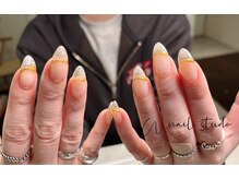 ダブリューネイルスタジオ(W.nail studio)/海外デザインフレンチ