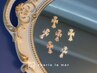 【大流行】花柄クロムパーツ定額 ￥7,000→￥5,990[パラジェル]