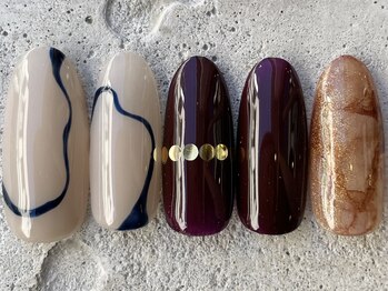 フリークネイル(FREAK Nail)/うねうねニュアンスホロ ¥10000