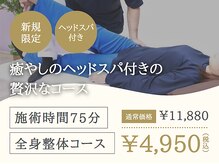 J'Sメディカル整体院 赤坂院/癒しのヘッドスパ付き贅沢コース