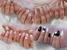 ずっと見ていたくなる綺麗な指先に♪大人可愛いデザインをご提案＊