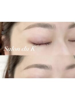 アイブロウメニューがあるサロン