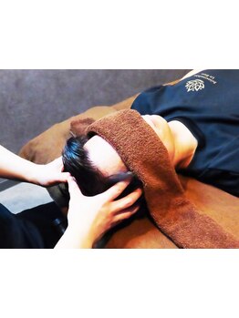 ヘッドスパで癒されたい