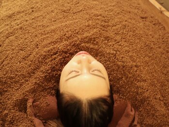 ケムズ インプルーブメントサロン(KMS IMPROVEMENT salon)/酵素風呂の入浴