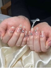 ヘアーデザイン ジュモク(Jumoku)/◎韓国ネイル　チークネイル