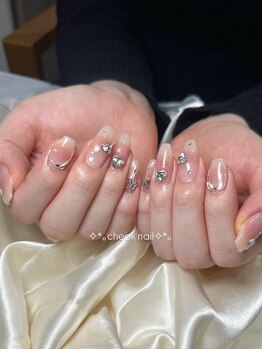 ヘアーデザイン ジュモク(Jumoku)/◎韓国ネイル チークネイル