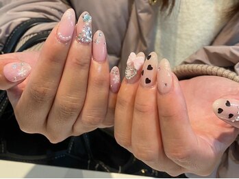 シェリーラメール 渋谷(cherielamer)/ピンクネイル
