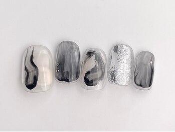 クレモアネイル 池袋西口店(CLEMORE NAIL)/もやもやニュアンス