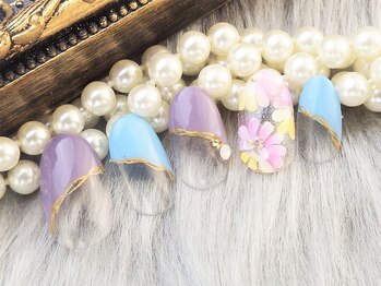 ネイルズガッシュ 蒲田東口店(NAILsGUSH)/*カジュアルフラワー*