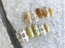 08ネイル(08 nail＆school)/チェックネイル☆
