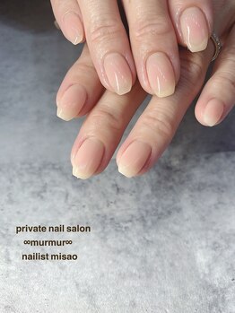 プライベート ネイルサロン マーマ(murmur)/自爪風ネイル