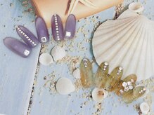 アン ジョーヌドラゴ/【自爪ネイル】キラキラネイル