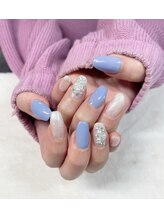 はあとねいる 宇都宮御幸ヶ原店/1本埋め尽くしネイル